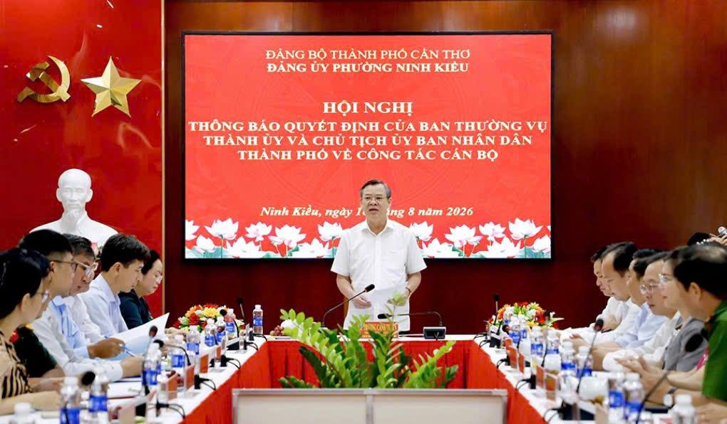Chủ tịch UBND TP Cần Thơ Trương Cảnh Tuyên: Phát huy vị trí trung tâm, vai trò đầu tàu của Ninh Kiều
